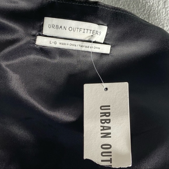 Urban Outfitters Tafetta Style Halter Neck Crop Top New Size L - Picture 6 of 12